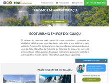 Tablet Screenshot of fozecoturismo.com.br